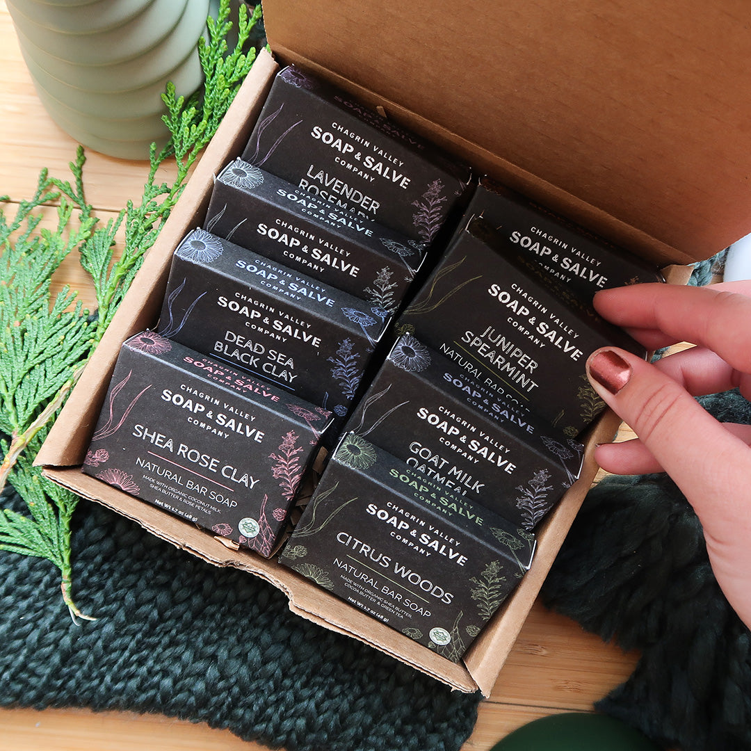 Geschenk: Valley Soap Sampler 8-Bar-Box
