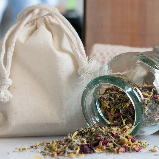 Natural Organic Herbal Hair Tea Rinse Recipes