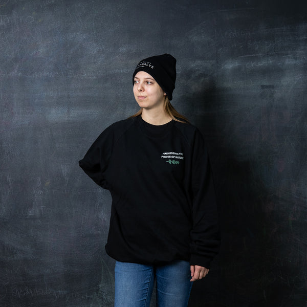 Apparel: Unisex Organic Raglan Crew Neck Sweatshirt