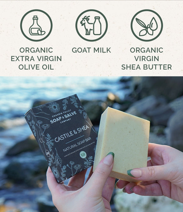 Natural Soap: Castile & Shea