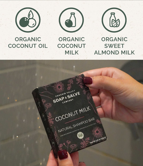 Shampoo Bar: Coconut Milk
