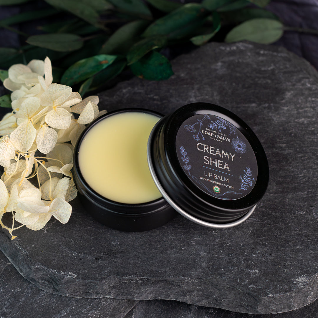 Lippenbalsam: Cremige Sheabutter