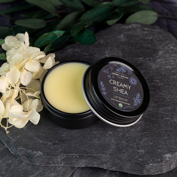 Lippenbalsam: Cremige Sheabutter