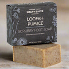 Natural Soap - Loofah Pumice Foot Exfoliating Soap Bar