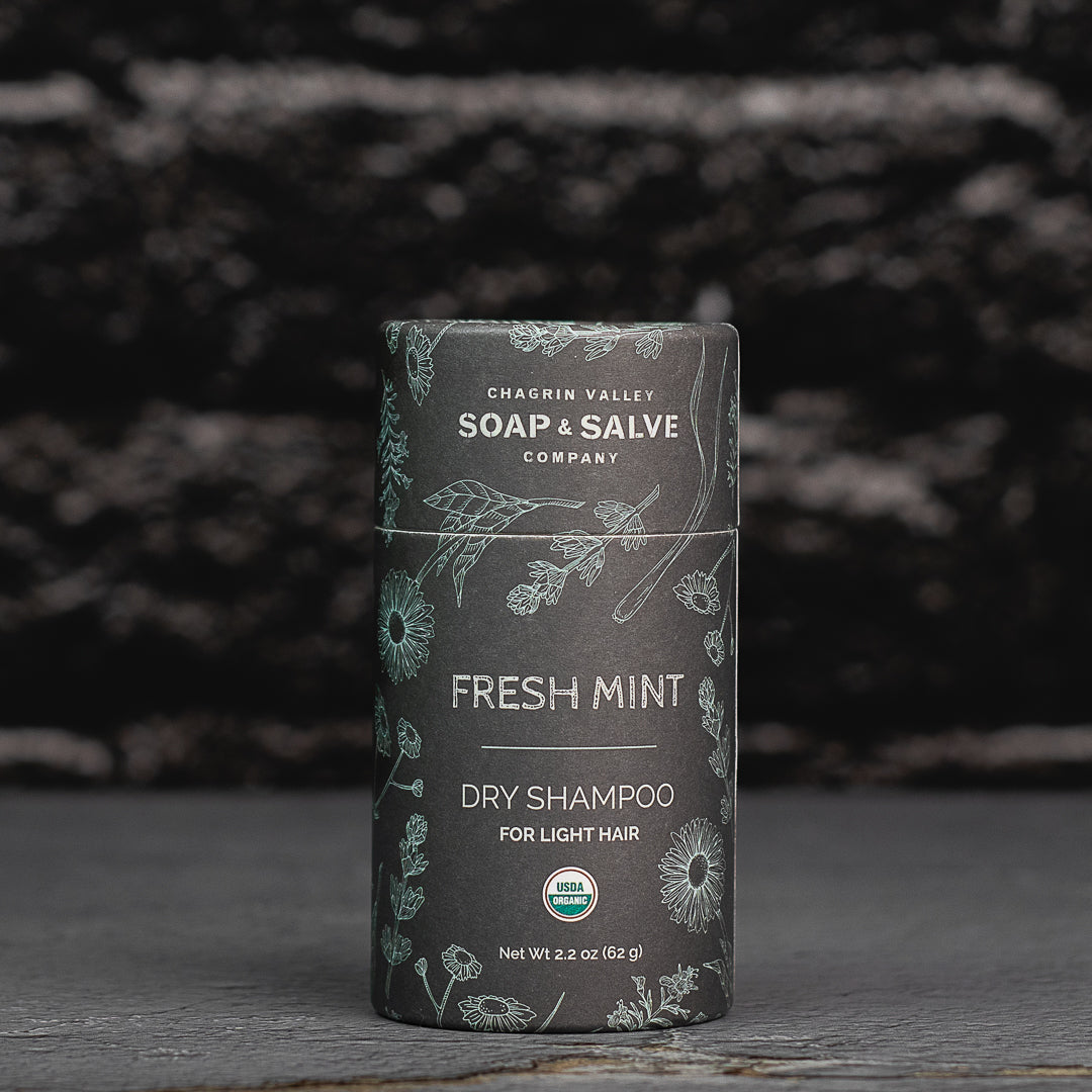 Champú seco: Menta fresca para cabello claro