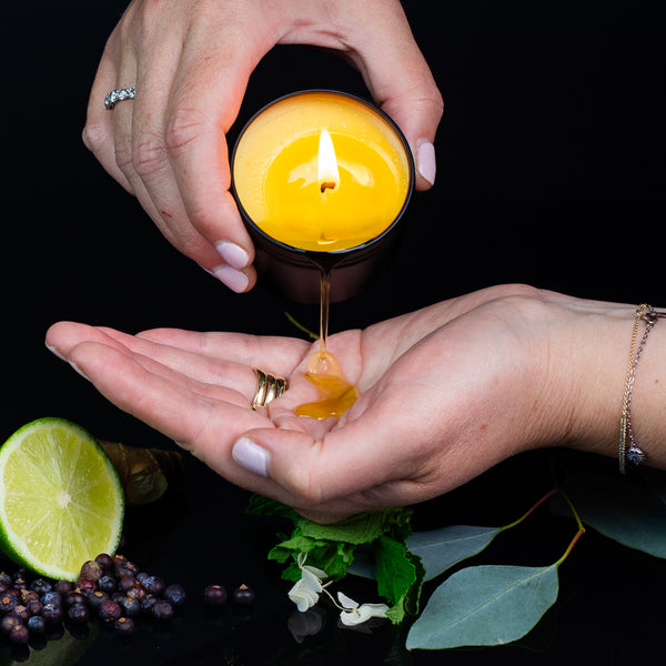 Body & Massage Candle: Lavender Rosemary