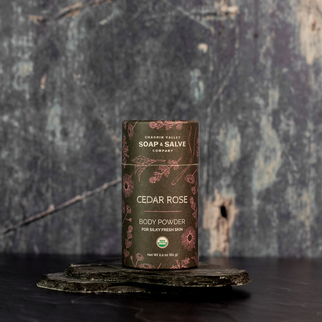Körperpuder: Cedar Rose