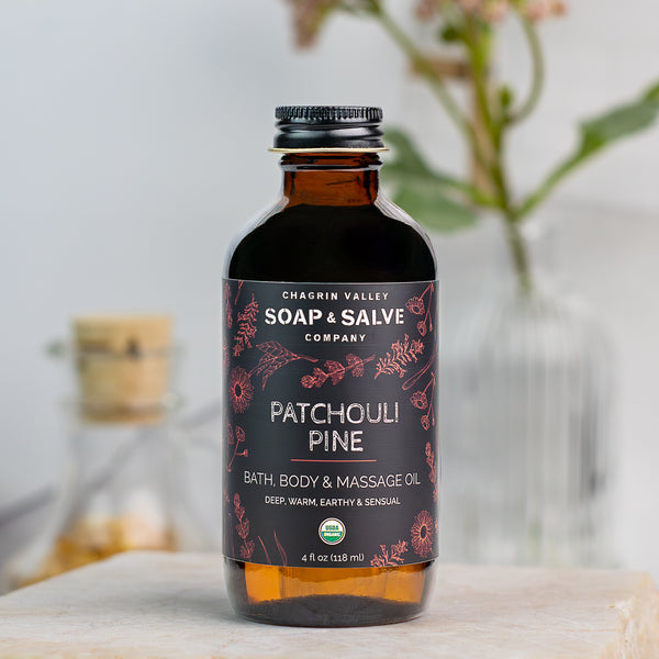 Bade- und Körperöl: Patchouli Pine