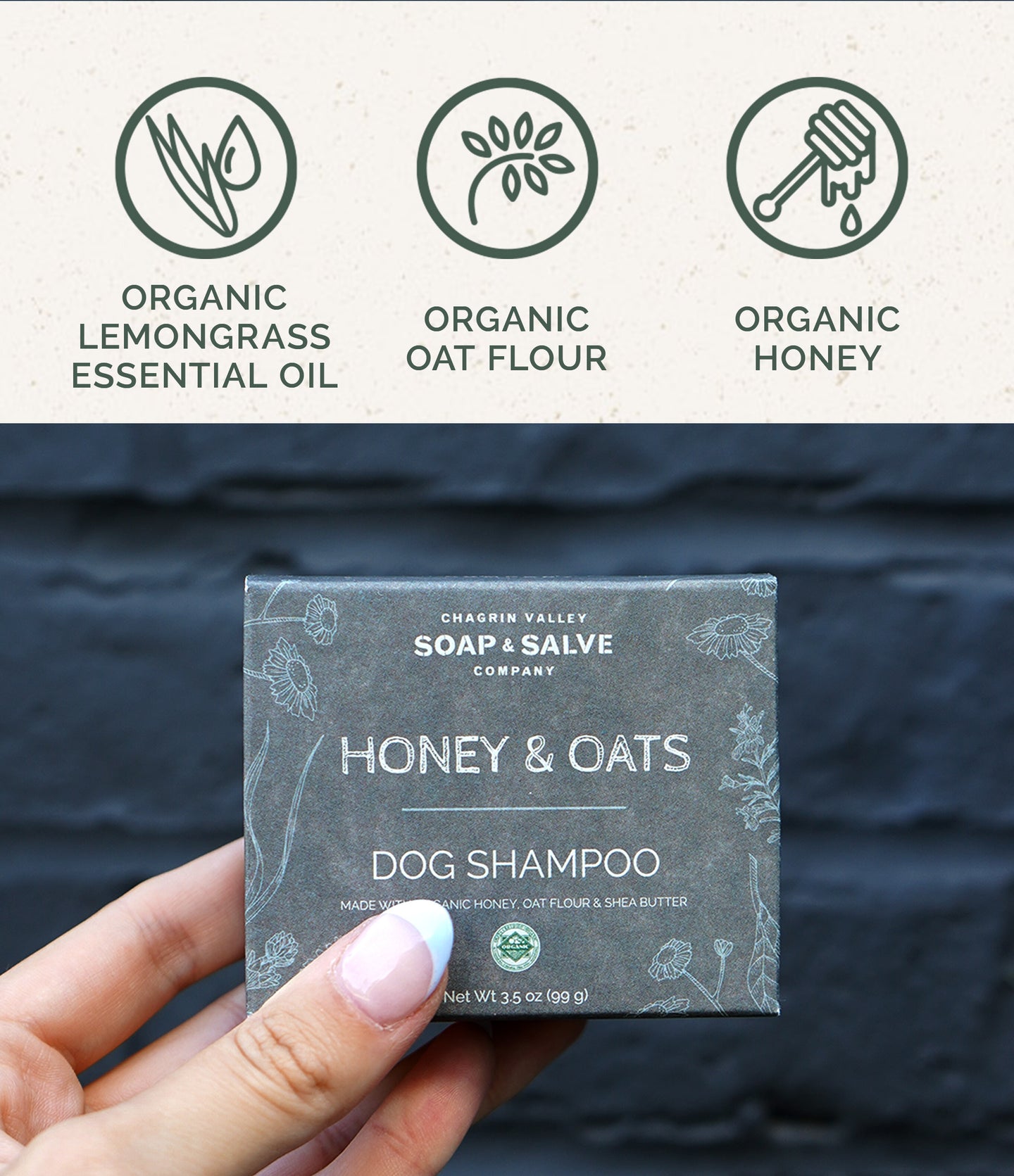Hundeshampoo: Honig &amp; Hafer